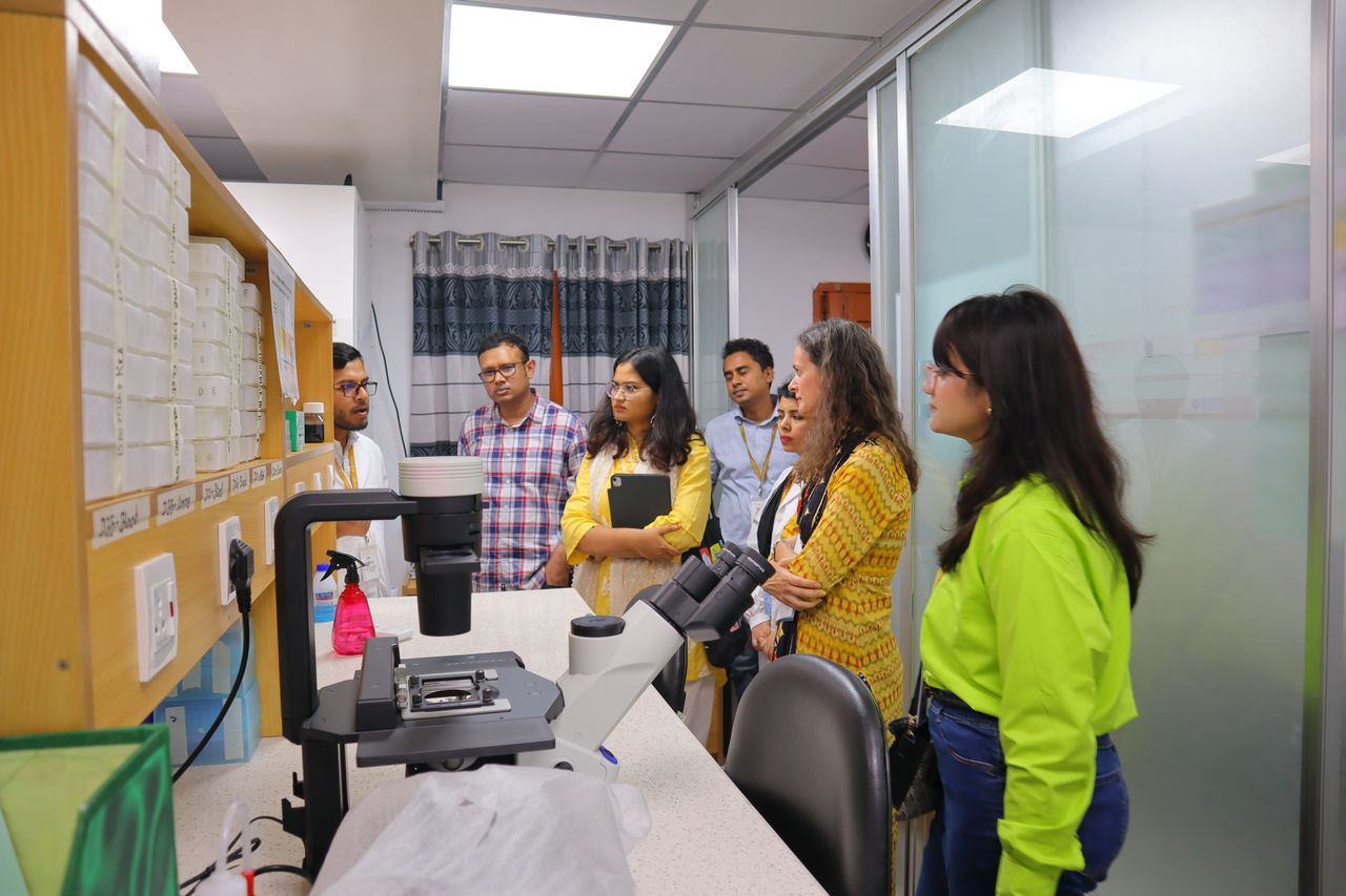Grembi Lab Matlab biochem lab visit!